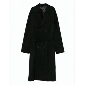 Lardini Double-Breasted Wool Coat With Tailored Silhouette - NWT